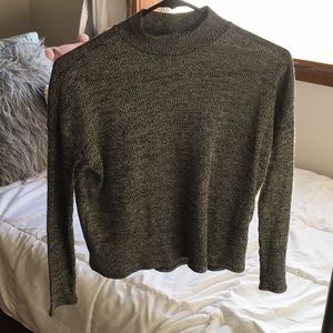 Gray long sleeve mock neck!